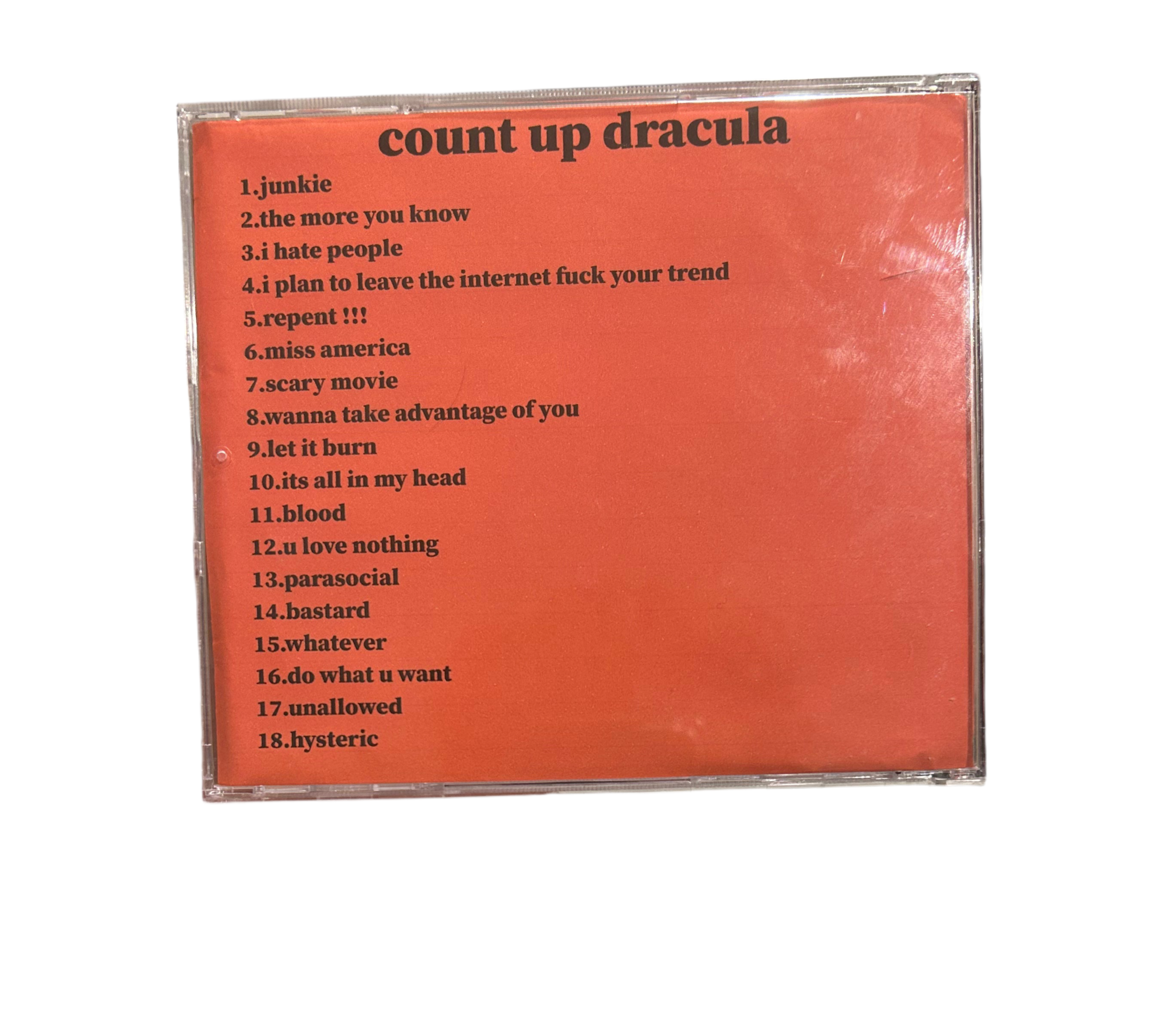 Jaydes Count Up Dracula Cd